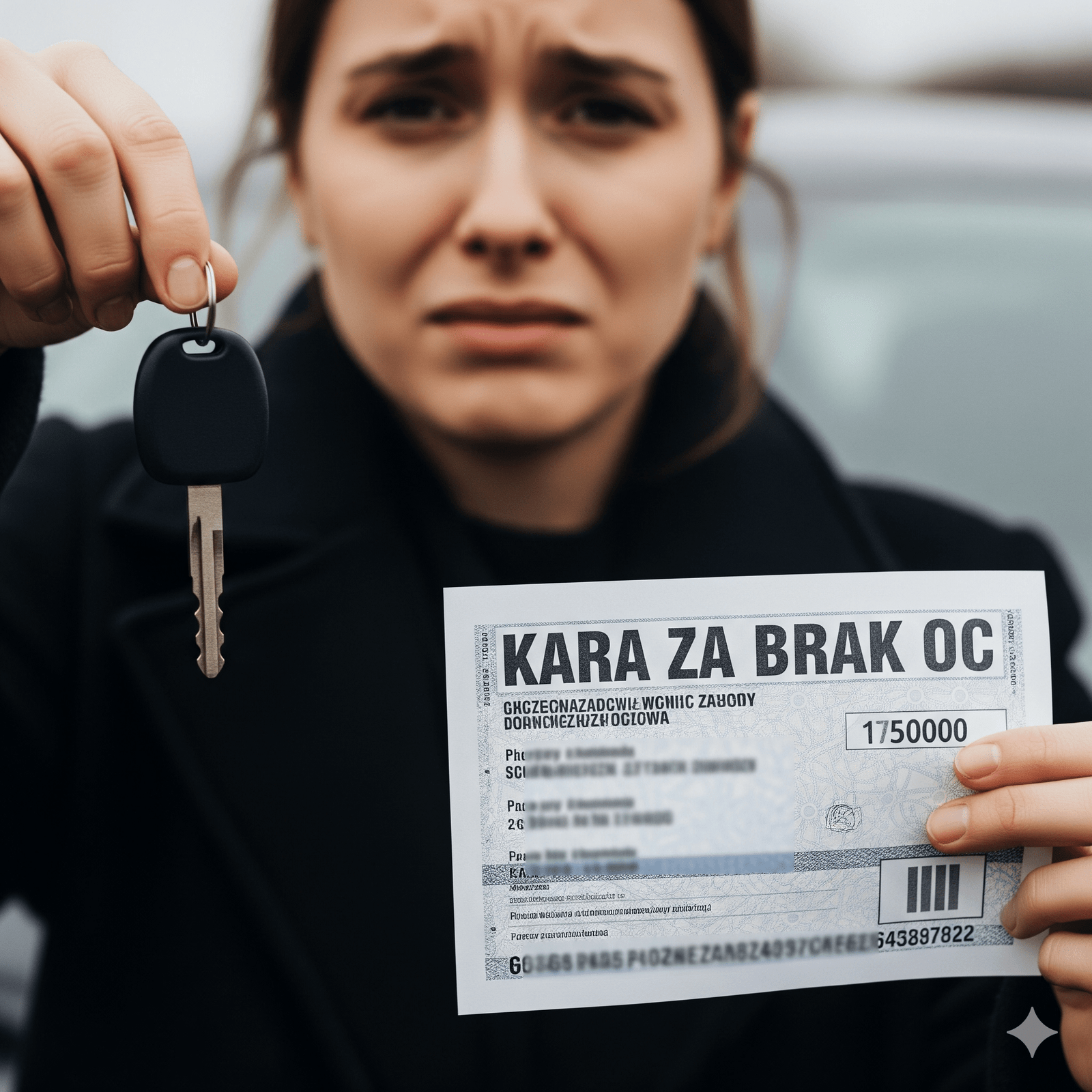Kara za brak OC 2025: Zobacz nowe, wyższe stawki i uniknij mandatu!